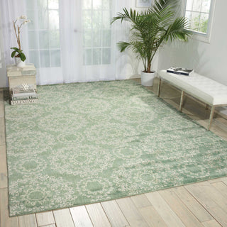 Nourison Tranquility TNQ03 Light Green Area Rug