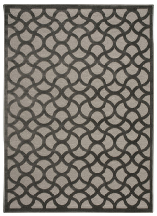 Nourison Ultima UL392 Silver Grey Area Rug 6' X 8'