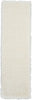 Nourison Ultra Plush Shag ULP01 Ivory Area Rug 2' X 8'