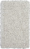 Nourison Ultra Plush Shag ULP01 Light Grey Area Rug 2' X 4'