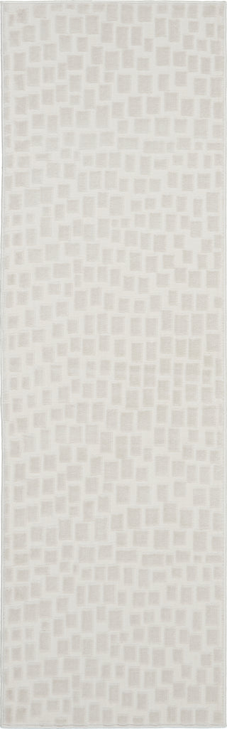 Nourison Urban Chic URC03 Cream Area Rug 2' X 7'