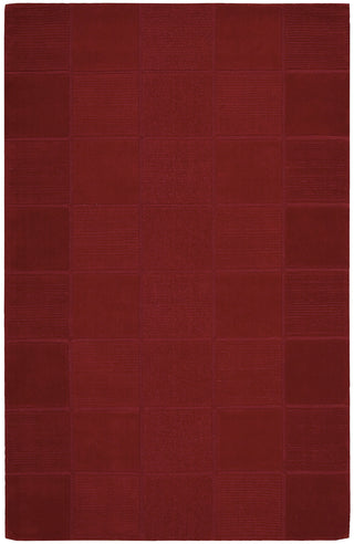 Nourison Westport WP31 Red Area Rug 5' X 8'