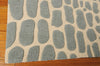 Nourison Zambiana MA403 Aqua Area Rug by Michael Amini