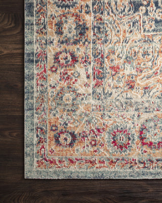 Loloi II Nour NU-02 Blue/Multi Area Rug Lifestyle Image Feature