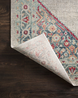 Loloi II Nour NU-04 Stone/Multi Area Rug Room Image Feature