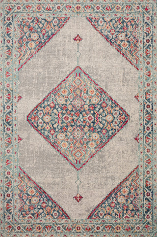 Loloi II Nour NU-04 Stone/Multi Area Rug main image
