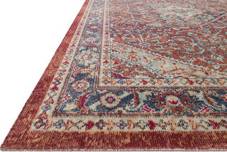 Loloi II Nour NU-05 Red/Navy Area Rug Main Image