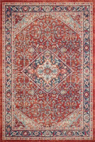 Loloi II Nour NU-06 Ocean/Fire Area Rug Main Image