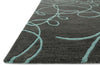 Loloi Nova NV-03 Grey / Mist Area Rug Round Image