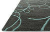 Loloi Nova NV-03 Grey / Mist Area Rug Corner Shot