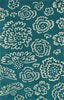 Loloi Nova NV-06 Teal / Ivory Area Rug main image