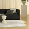 Nourison Nordic NRC01 Ivory Grey Area Rug Corner Image
