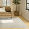 Nourison Nordic NRC01 Ivory Grey Area Rug Main Image