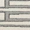 Nourison Nordic NRC02 Ivory Grey Area Rug Corner Image