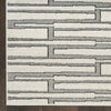 Nourison Nordic NRC02 Ivory Grey Area Rug main image
