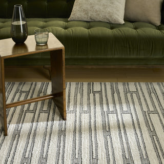 Nourison Nordic NRC02 Ivory Grey Area Rug Texture Image