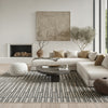 Nourison Nordic NRC02 Ivory Grey Area Rug 