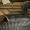 Nourison Nordic NRC03 Black Taupe Area Rug Backing Image
