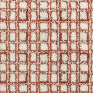 Nourison Nordic NRC03 Brick Ivory Area Rug Corner Image