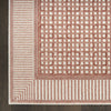 Nourison Nordic NRC03 Brick Ivory Area Rug main image