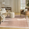 Nourison Nordic NRC03 Brick Ivory Area Rug Swatch Image