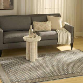 Nourison Nordic NRC03 Multicolor Area Rug Corner Image