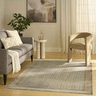 Nourison Nordic NRC03 Multicolor Area Rug Swatch Image