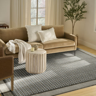 Nourison Nordic NRC03 Multicolor Area Rug Corner Image