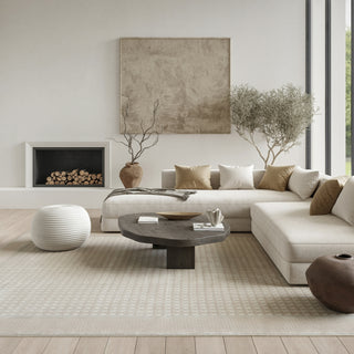 Nourison Nordic NRC03 Beige Area Rug 