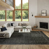 Nourison Nordic NRC03 Black Taupe Area Rug 