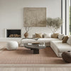 Nourison Nordic NRC03 Brick Ivory Area Rug 