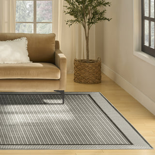 Nourison Nordic NRC03 Ivory Area Rug Room Image Feature