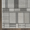 Nourison Nordic NRC04 Black Grey Area Rug main image