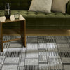 Nourison Nordic NRC04 Black Grey Area Rug Texture Image