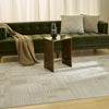 Nourison Nordic NRC04 Ivory Beige Area Rug Corner Image