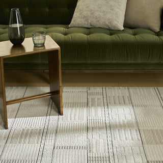 Nourison Nordic NRC04 Ivory Grey Area Rug Texture Image