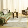 Nourison Nordic NRC04 Ivory Beige Area Rug Room Image Feature