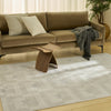 Nourison Nordic NRC05 Ivory Beige Area Rug Corner Image