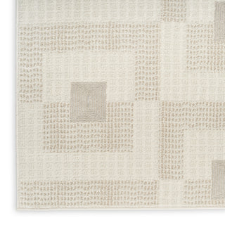 Nourison Nordic NRC05 Ivory Beige Area Rug Texture Image