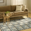 Nourison Nordic NRC06 Blue Area Rug Corner Image
