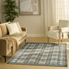 Nourison Nordic NRC06 Blue Area Rug Swatch Image