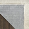 Nourison Nordic NRC06 Ivory Beige Area Rug Corner Image