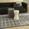 Nourison Nordic NRC06 Ivory Multicolor Area Rug Corner Image