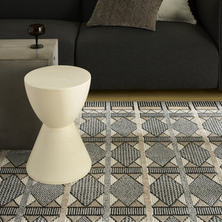 Nourison Nordic NRC06 Ivory Multicolor Area Rug Texture Image