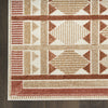 Nourison Nordic NRC06 Rust Area Rug main image