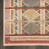 Nourison Nordic NRC06 Rust Multicolor Area Rug main image