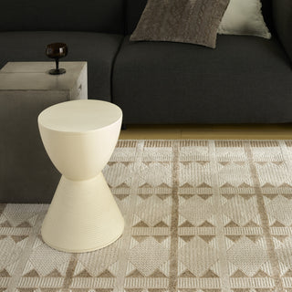Nourison Nordic NRC06 Taupe Area Rug Texture Image