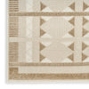 Nourison Nordic NRC06 Taupe Area Rug Corner Image