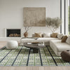 Nourison Nordic NRC06 Green Blue Area Rug 