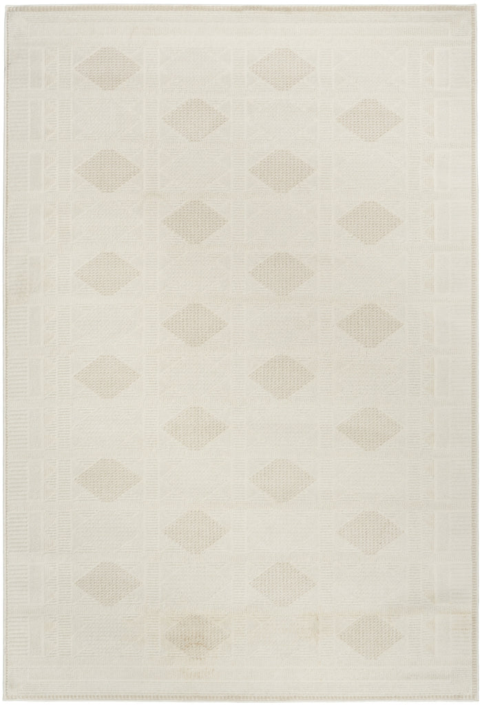 Nourison Nordic NRC06 Ivory Beige Area Rug main image